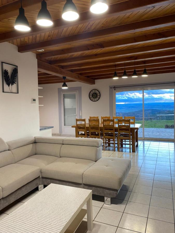 Villa Vue Panoramique & Jacuzzi Prive Saint-Hilaire  Esterno foto